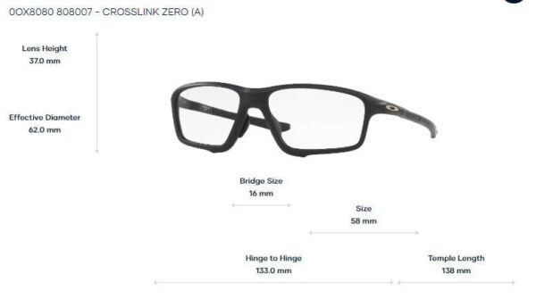 Oakley Crosslink Zero 0OX8080