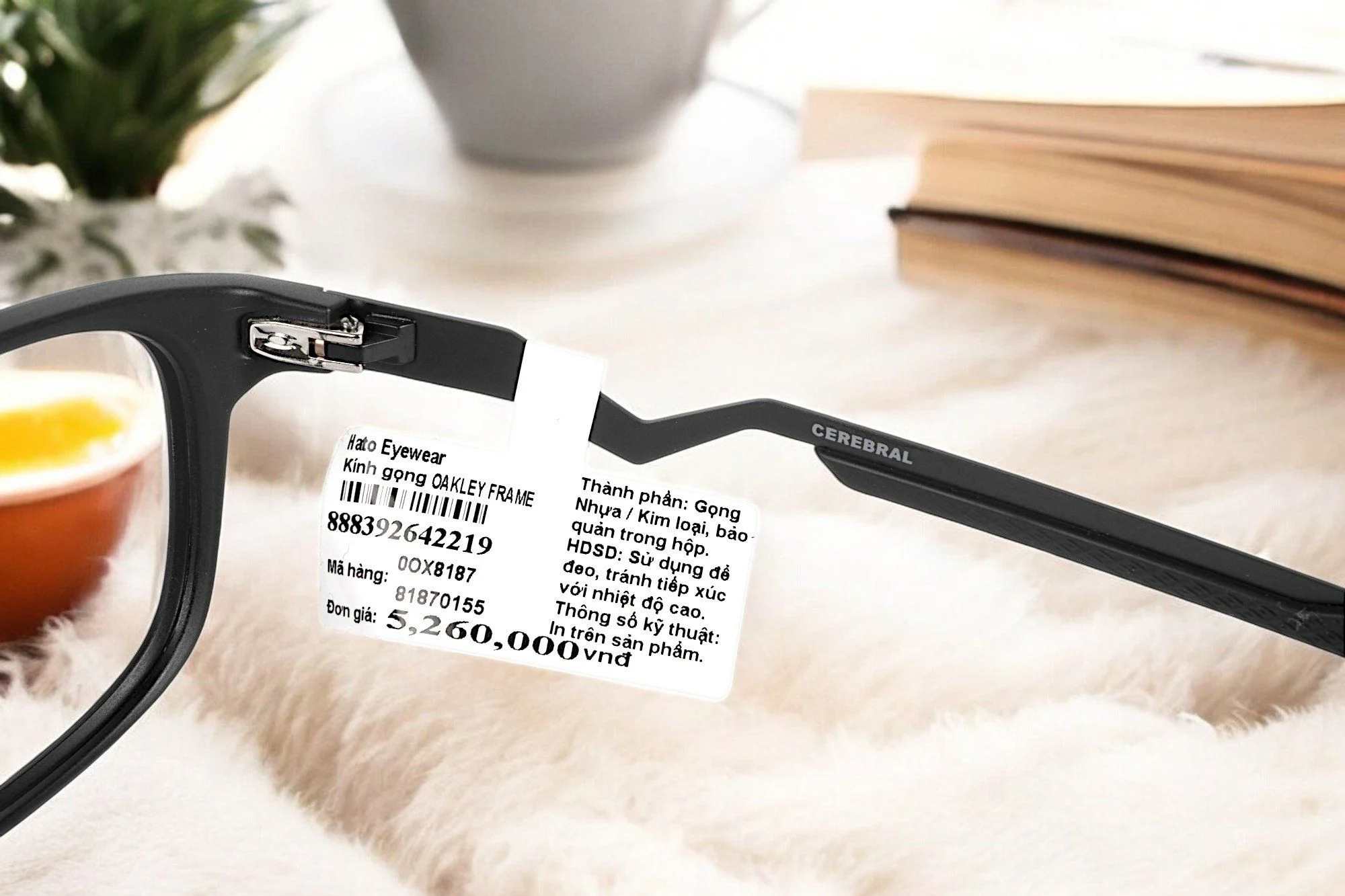 Gọng Kính Thể Thao Oakley Cerebral 0OX8187 - Tem Chính Hãng Luxottica 18 Oakley Cerebral 0OX8187