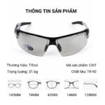 Tifosi Crit Kính Mát Đổi Màu Chính Hãng – Tròng Light Night Fototec