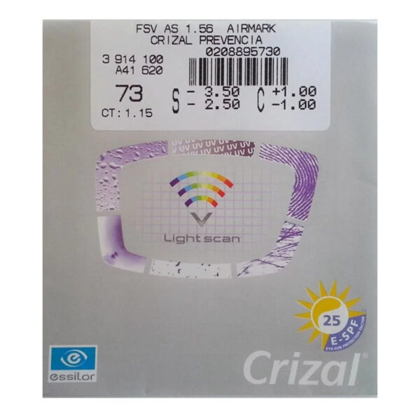 Essilor Crizal Prevencia