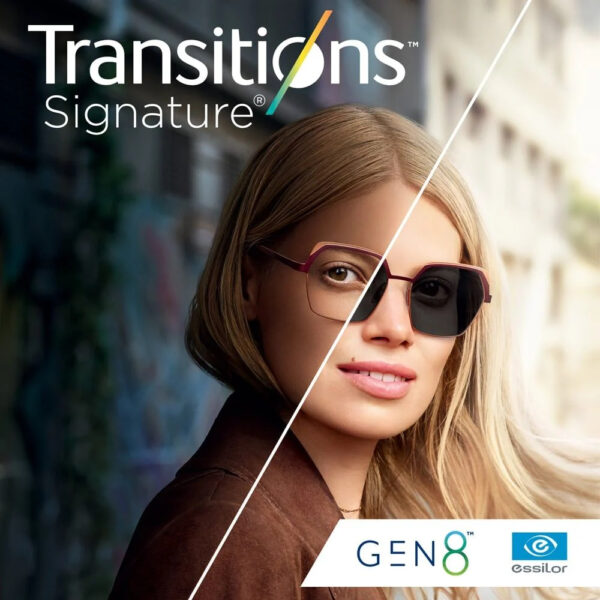 Essilor Crizal Transitions Signature Gen 8