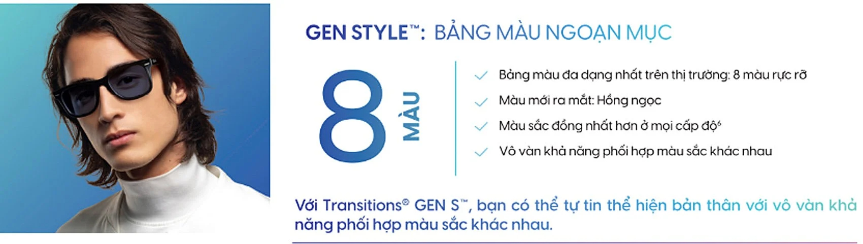 Essilor Transitions Gen S