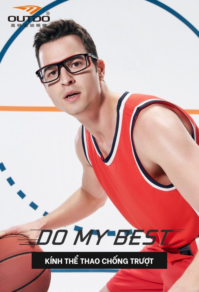 Top 5 Mẫu Kính Thể Thao Outdo Chất Lượng Và Thịnh Hành 41 Gọng Kính Thể Thao Outdo Sports GT.6205
