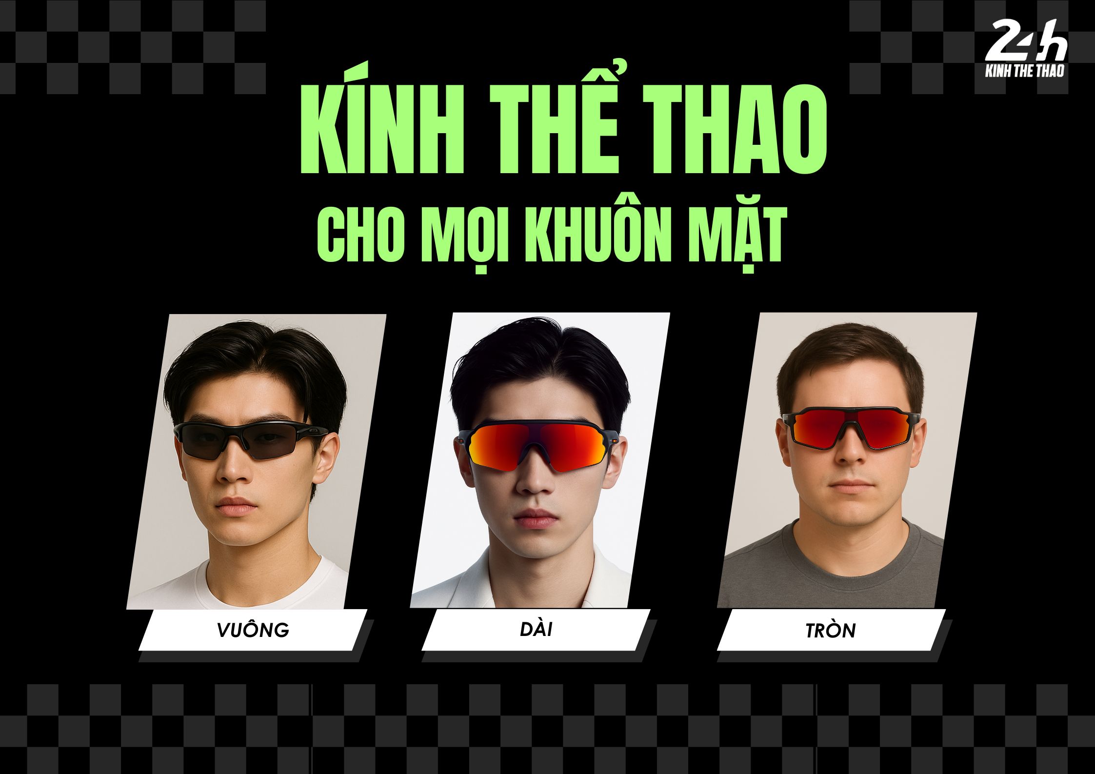 Chọn Kính Thể Thao Cho Khuôn Mặt - Bí Quyết Hài Hoà Và Phong Cách 5 chọn kính thể thao cho khuôn mặt