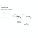 Gọng Kính Oakley 0OX3006 Moonglow Nửa Khung