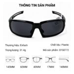 Exfash EF58772 Sunglasses Kính Mát Thể Thao – Tem Chính Hãng 101 - Ảnh 2