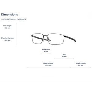 Gọng Kính Thể Thao Oakley 0OX3249 Extender