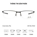 Oakley 0OX3218 Socket 5.5 Gọng Kính Nửa Gọng – Tem Chính Hãng Luxottica