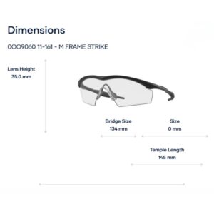 Oakley M frame strike OO9060 Kính Mát Thể Thao Nửa Khung – Tem Chính Hãng Luxottica