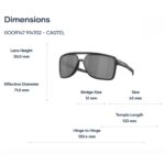 Oakley Castel OO9147 Kính Mát Thể Thao – Tem Chính Hãng Luxottica