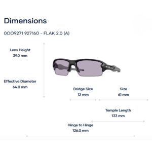 Kính Mát Thể Thao Oakley Flak 2.0 a OO9271 – Tem Chính Hãng Luxottica