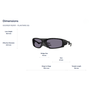 Kính Mát Thể Thao Oakley 0OO9529 Plantaris sq– Tem Chính Hãng Luxottica