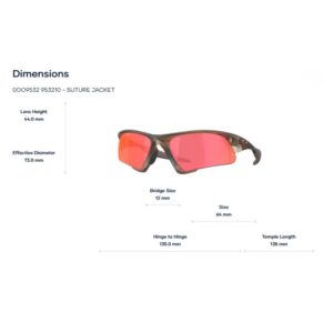 Kính Mát Thể Thao OAKLEY 0OO9532 – Suture jacket – Tem Chính Hãng Luxottica