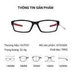 Outdo GT62606 Gọng Kính Thể Thao – Tem Chính Hãng 101