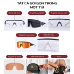 Kính Thể Thao Pickleball CRBN Pivot – Hỗ Trợ Lắp Cận Thị, Chính Hãng