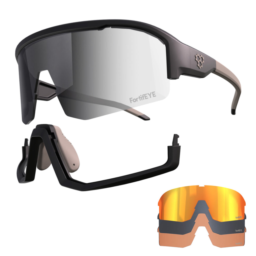 Kính Thể Thao Pickleball CRBN Pivot – Hỗ Trợ Lắp Cận Thị, Chính Hãng