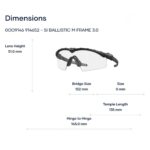 Oakley Si Ballistic M Frame 3.0 0OO9146 Gọng Kính Thể Thao Nửa Khung