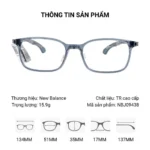 New Balance NBJ09438 – Gọng Kính Trẻ Em Tem Chính Hãng 101