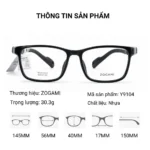 Gọng Kính Thể Thao Có Dây Zogami Y9104 – Chính Hãng