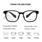 Gọng Kính Thể Thao Zogami Y9101 – Có Dây, Lắp Được Độ Cận, Chính Hãng